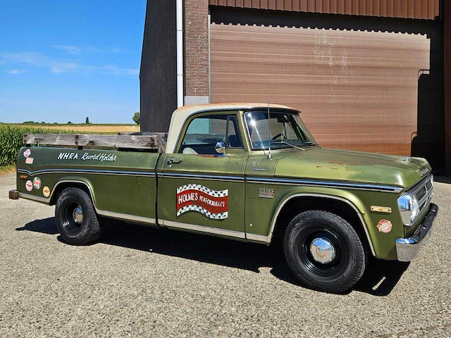 1970 dodge d-100 longbed fleetside pickup 318 v8 automaat lpg - afbeelding 2 van  33