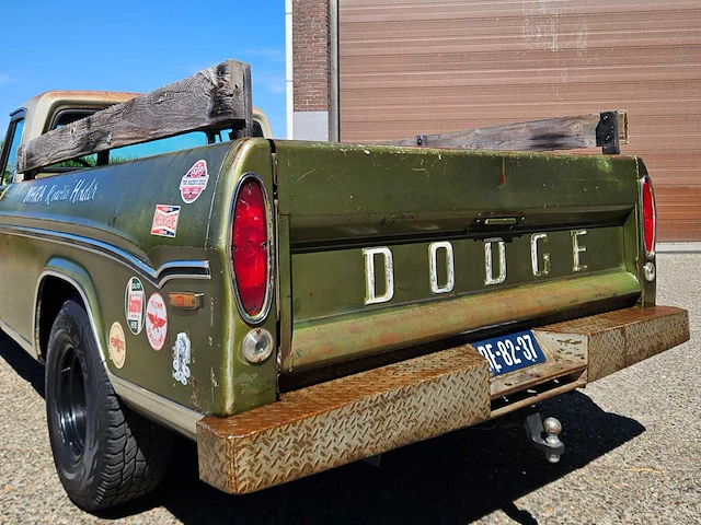 1970 dodge d-100 longbed fleetside pickup 318 v8 automaat lpg - afbeelding 23 van  33