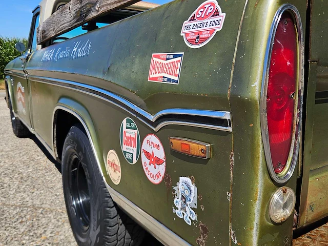 1970 dodge d-100 longbed fleetside pickup 318 v8 automaat lpg - afbeelding 30 van  33