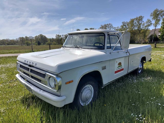1970 dodge pickup belastingvrij d200 personenauto - afbeelding 1 van  20