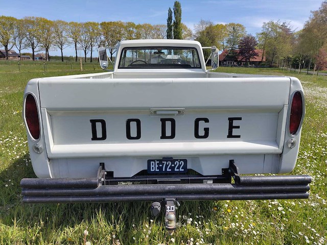 1970 dodge pickup belastingvrij d200 personenauto - afbeelding 6 van  6
