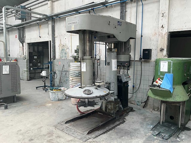 1970 gustav spangenberg maschinenfabrik gmbh vsd 800/550 vacuüm ontluchter - afbeelding 1 van  15