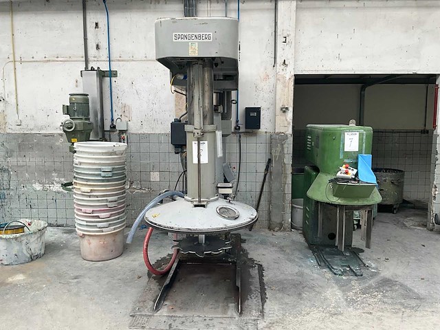1970 gustav spangenberg maschinenfabrik gmbh vsd 800/550 vacuüm ontluchter - afbeelding 7 van  15