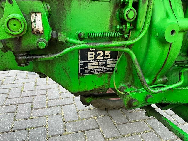 1970 holder b25 minitractor - afbeelding 7 van  11