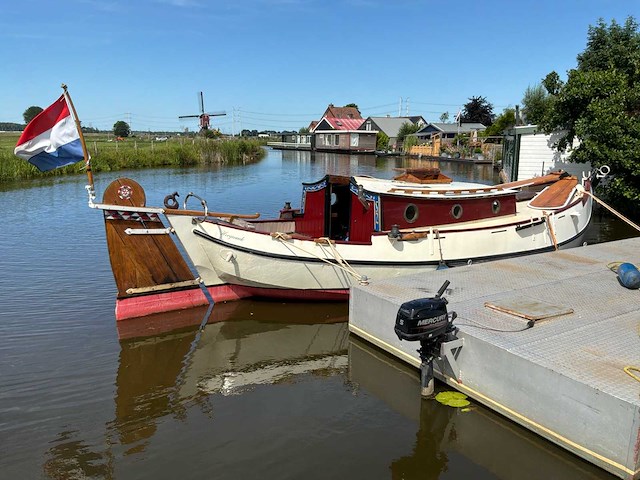 1970 schokker platbodem zeiljacht met motor - afbeelding 23 van  80