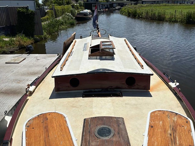 1970 schokker platbodem zeiljacht met motor - afbeelding 5 van  66