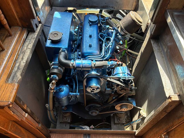 1970 schokker platbodem zeiljacht met motor - afbeelding 16 van  66