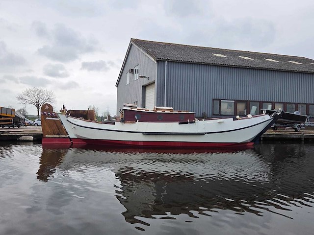 1970 schokker platbodem zeiljacht met motor - afbeelding 60 van  66