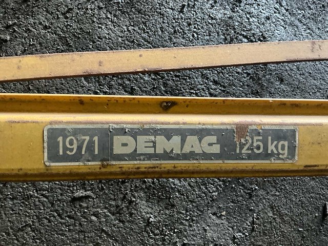 1971 demac hijskraan - afbeelding 7 van  11