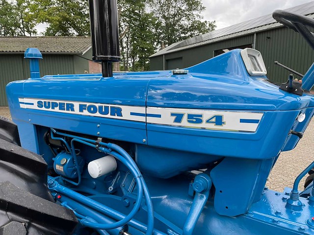 1971 ford county 754 super four oldtimertractor - afbeelding 60 van  85