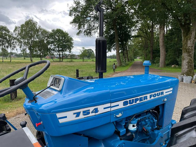 1971 ford county 754 super four oldtimertractor - afbeelding 5 van  85