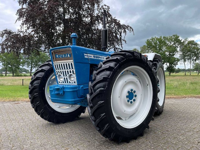 1971 ford county 754 super four oldtimertractor - afbeelding 10 van  85
