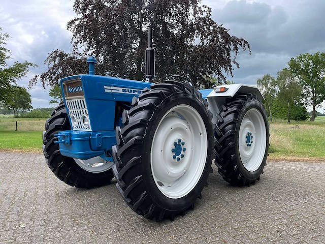 1971 ford county 754 super four oldtimertractor - afbeelding 1 van  85