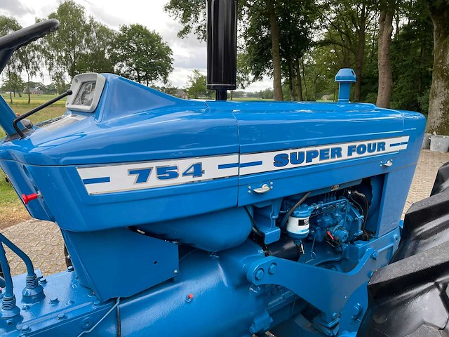 1971 ford county 754 super four oldtimertractor - afbeelding 39 van  85