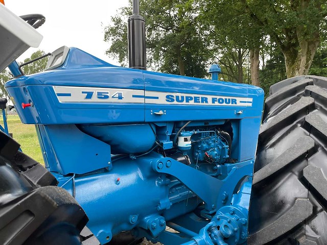 1971 ford county 754 super four oldtimertractor - afbeelding 63 van  85