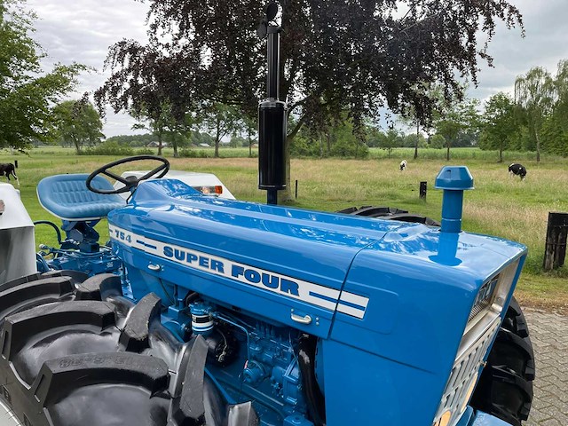 1971 ford county 754 super four oldtimertractor - afbeelding 73 van  85