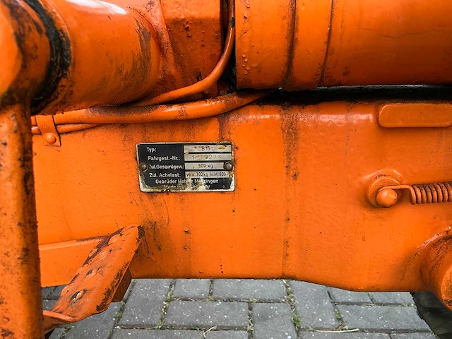 1971 holder b16 minitractor - afbeelding 9 van  13