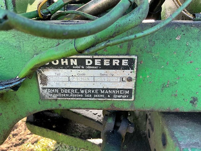 1971 john deere 2130 2wd landbouwtractor - afbeelding 23 van  32
