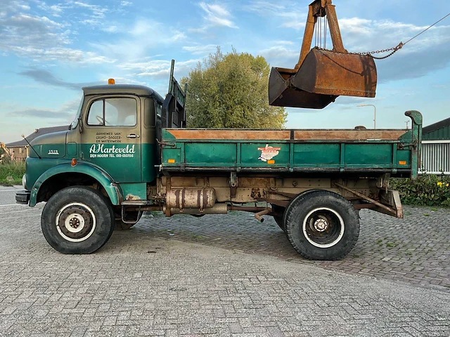 1971 mercedes-benz l1513 oldtimer kipper - afbeelding 19 van  23