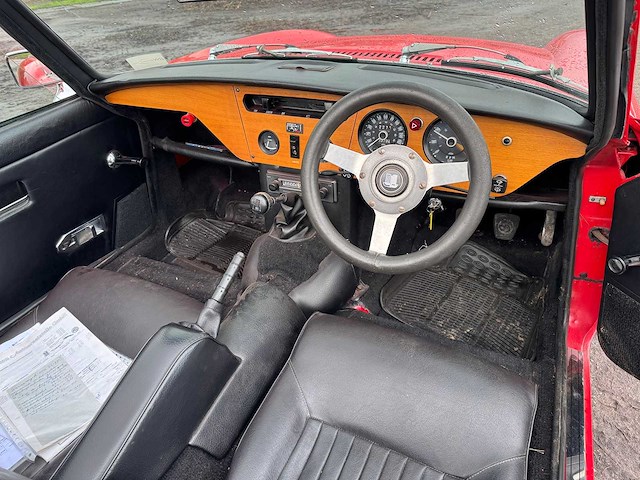 1971 triumph spitfire 1300 mk iv soft top - afbeelding 7 van  31