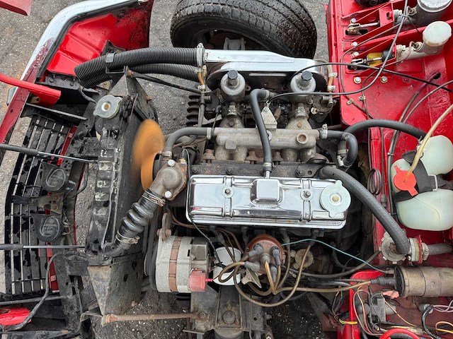 1971 triumph spitfire 1300 mk iv soft top - afbeelding 14 van  31