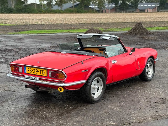 1971 triumph spitfire 1300 mk iv soft top - afbeelding 27 van  31