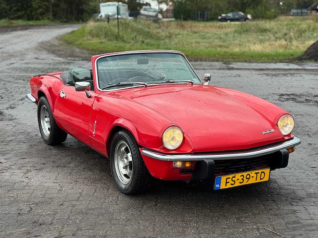 1971 triumph spitfire 1300 mk iv soft top - afbeelding 29 van  31