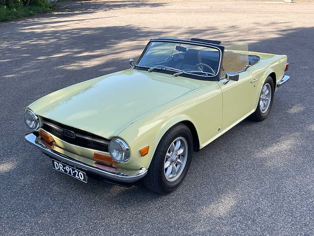 1971 triumph tr 6 oldtimer - afbeelding 5 van  10