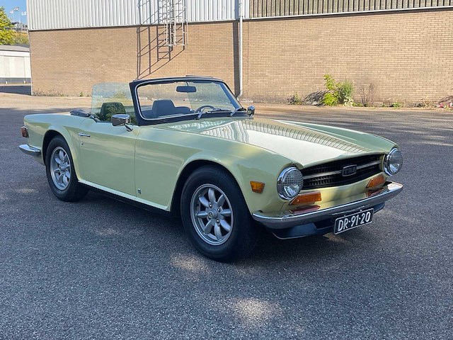 1971 triumph tr 6 oldtimer - afbeelding 8 van  10