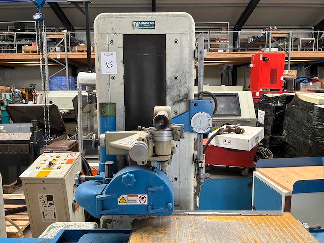 1972 aba ff 600/30 oppervlakteslijpmachine - afbeelding 12 van  14