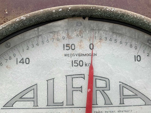 1972 alfra a-29 weegschaal - afbeelding 4 van  17