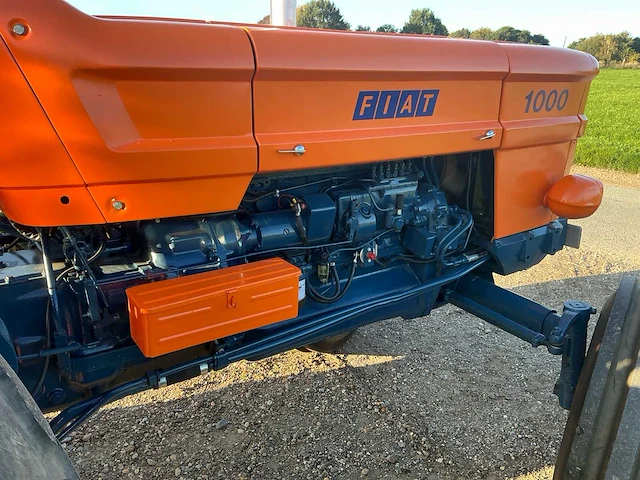 1972 fiat 1000 tweewielaangedreven landbouwtractor - afbeelding 19 van  39
