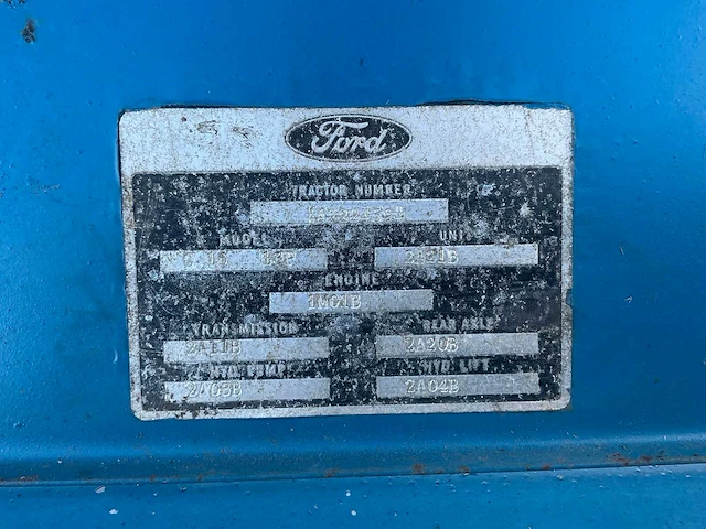 1972 ford 3000 oldtimer tractor - afbeelding 10 van  18