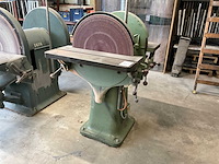 1972 friedrich zimmerman sz 2 schijfschuurmachine dubbelzijdig - afbeelding 2 van  8