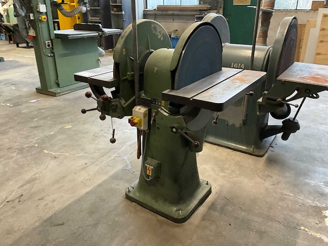 1972 friedrich zimmerman sz 2 schijfschuurmachine dubbelzijdig - afbeelding 3 van  8