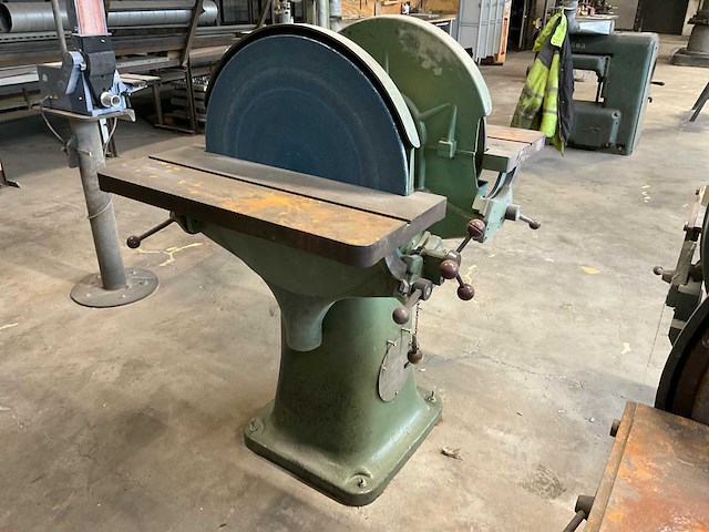 1972 friedrich zimmerman sz 2 schijfschuurmachine dubbelzijdig - afbeelding 4 van  8