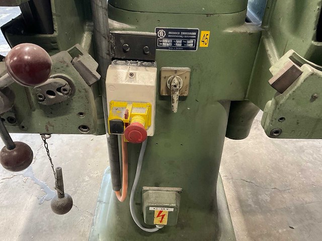 1972 friedrich zimmerman sz 2 schijfschuurmachine dubbelzijdig - afbeelding 6 van  8