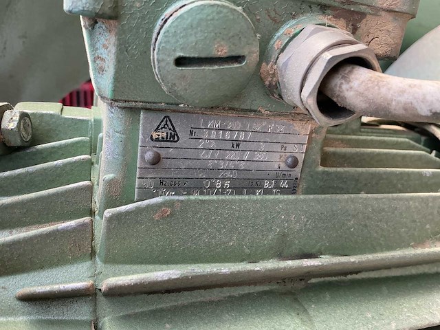 1972 joh. langzauner lzk2 bandschuurmachine - afbeelding 5 van  18