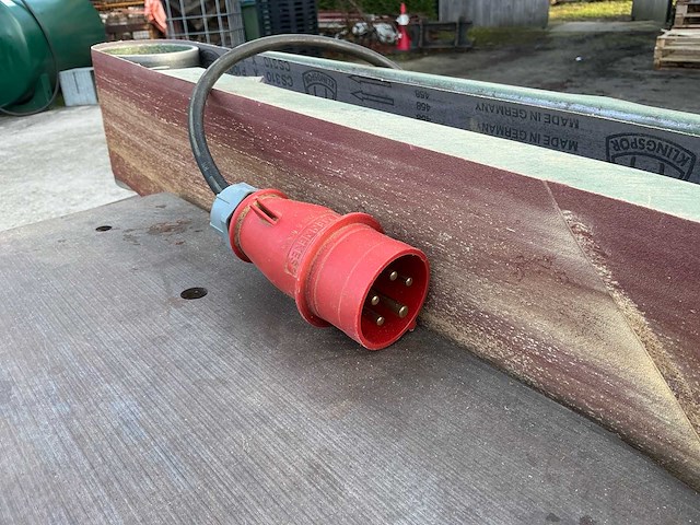 1972 joh. langzauner lzk2 bandschuurmachine - afbeelding 6 van  18