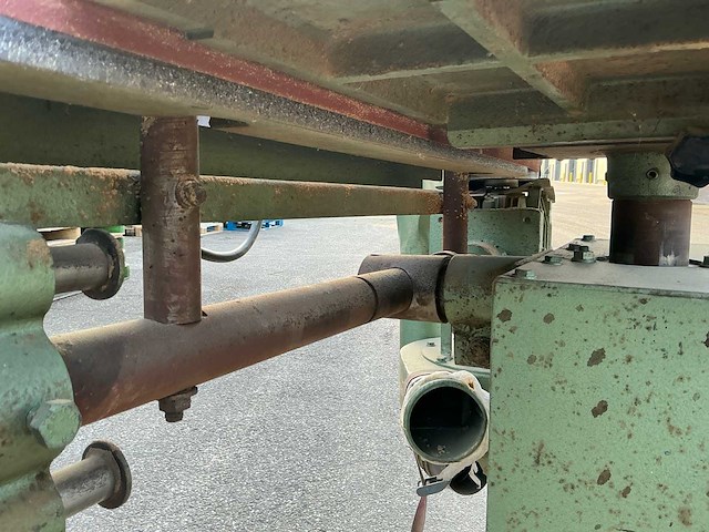 1972 joh. langzauner lzk2 bandschuurmachine - afbeelding 8 van  18