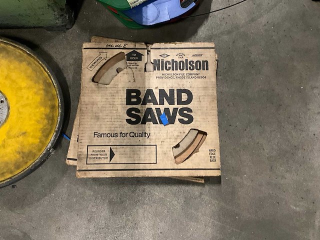 1972 mössner rekord sm320 verticale lintzaagmachine - afbeelding 7 van  15