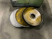 1972 mössner rekord sm320 verticale lintzaagmachine - afbeelding 2 van  17