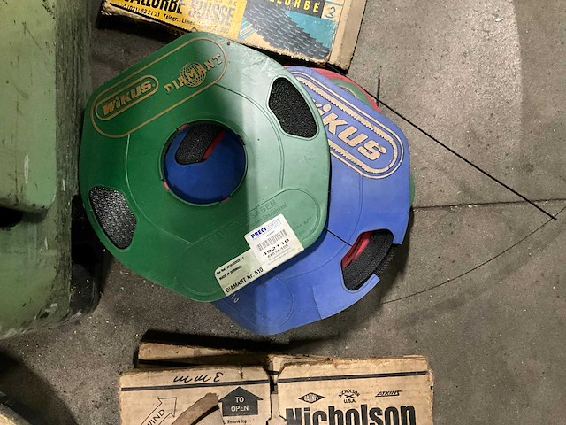 1972 mössner rekord sm320 verticale lintzaagmachine - afbeelding 5 van  17