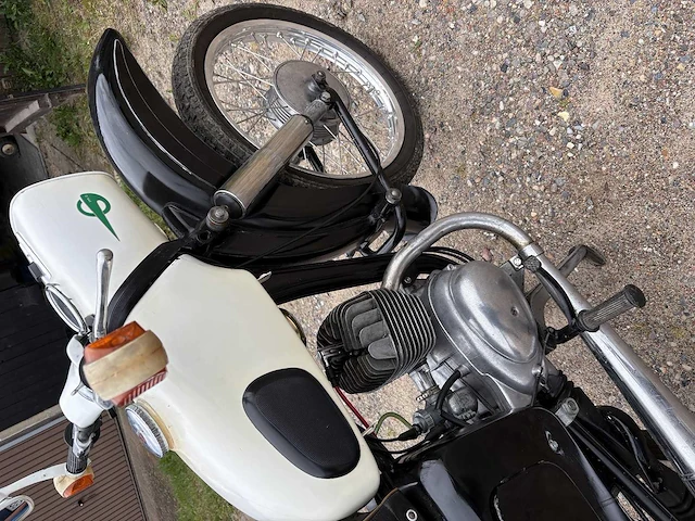 1972 mz - es 150 - motorcycle - afbeelding 7 van  9