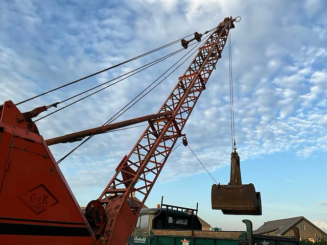 1972 o&k m4 dragline kraan - afbeelding 2 van  30