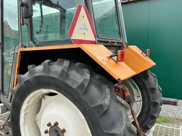 1972 renault 781 r7591 2wd tractor – 78 pk – rijafhankelijke aftakas – nederlands kenteken - afbeelding 18 van  30