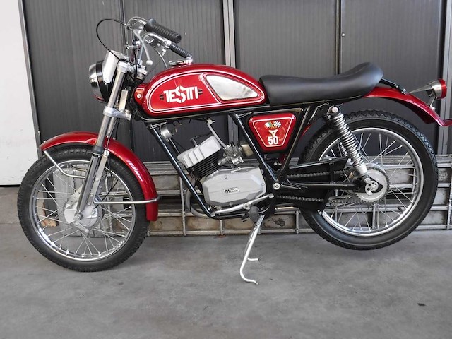 1972 testi royal rally 50cc | italian classic moped - afbeelding 7 van  14