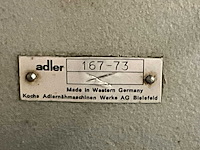 1973 adler 167 naaimachine - afbeelding 6 van  14