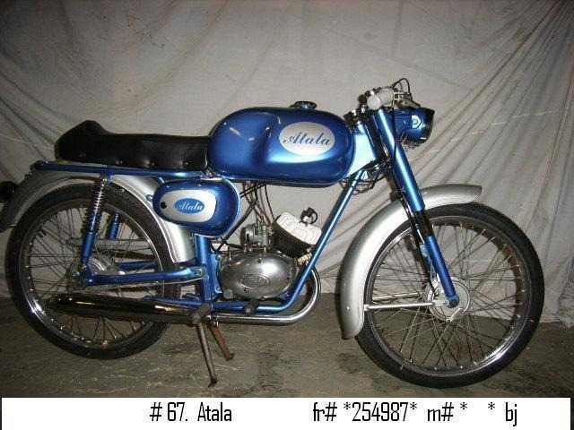 1973 atala ringo 50cc | italian classic moped - afbeelding 2 van  3