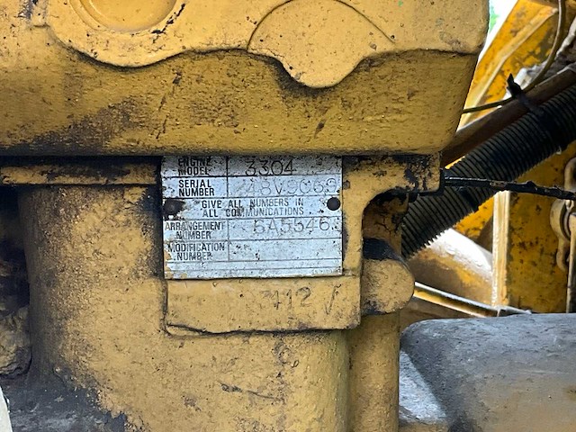 1973 caterpillar 951c 4 in 1 bak rupsgraafmachine - afbeelding 11 van  18